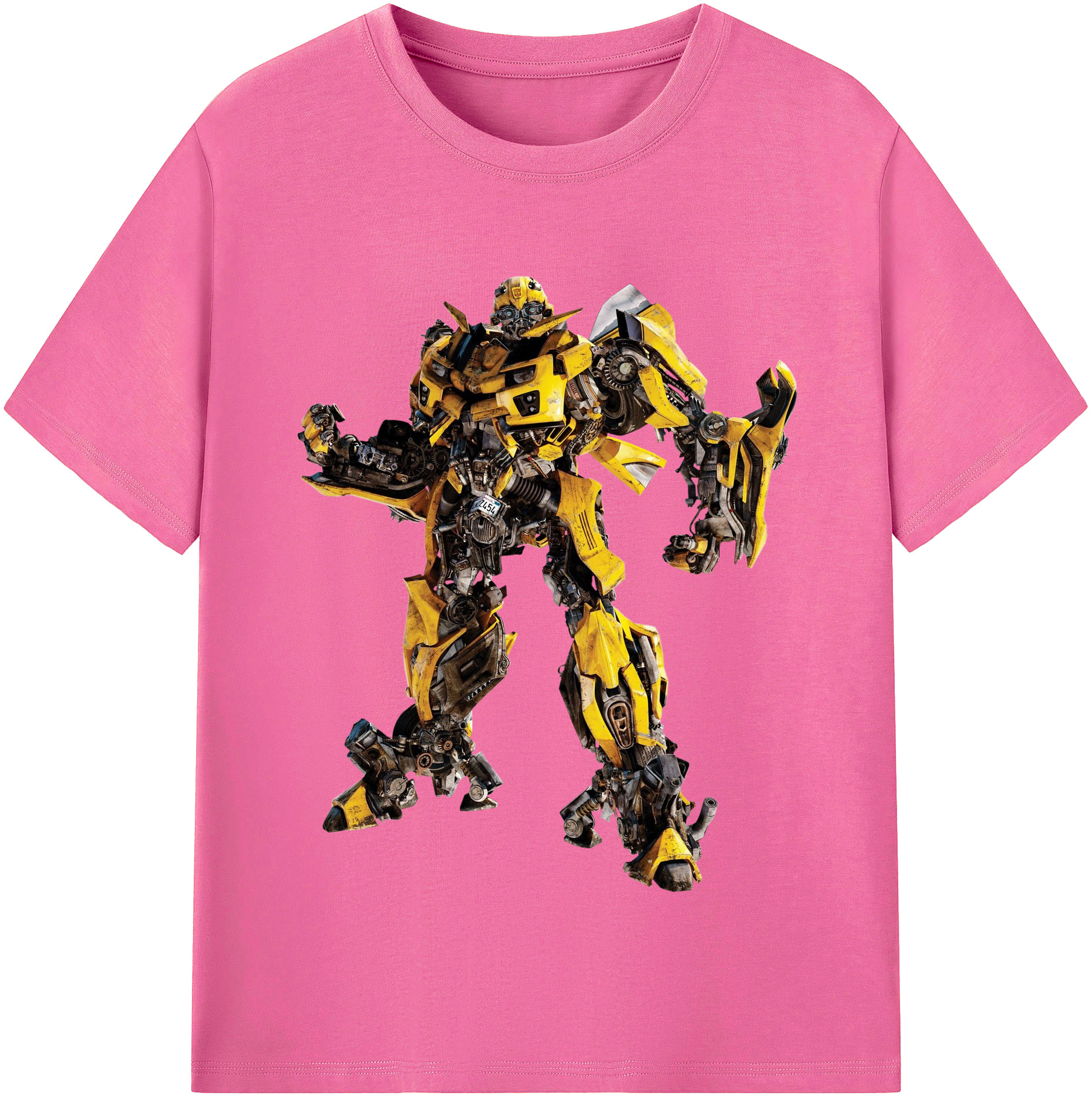 （画像用）  レディースカジュアルプリントTシャツ（綿100％）